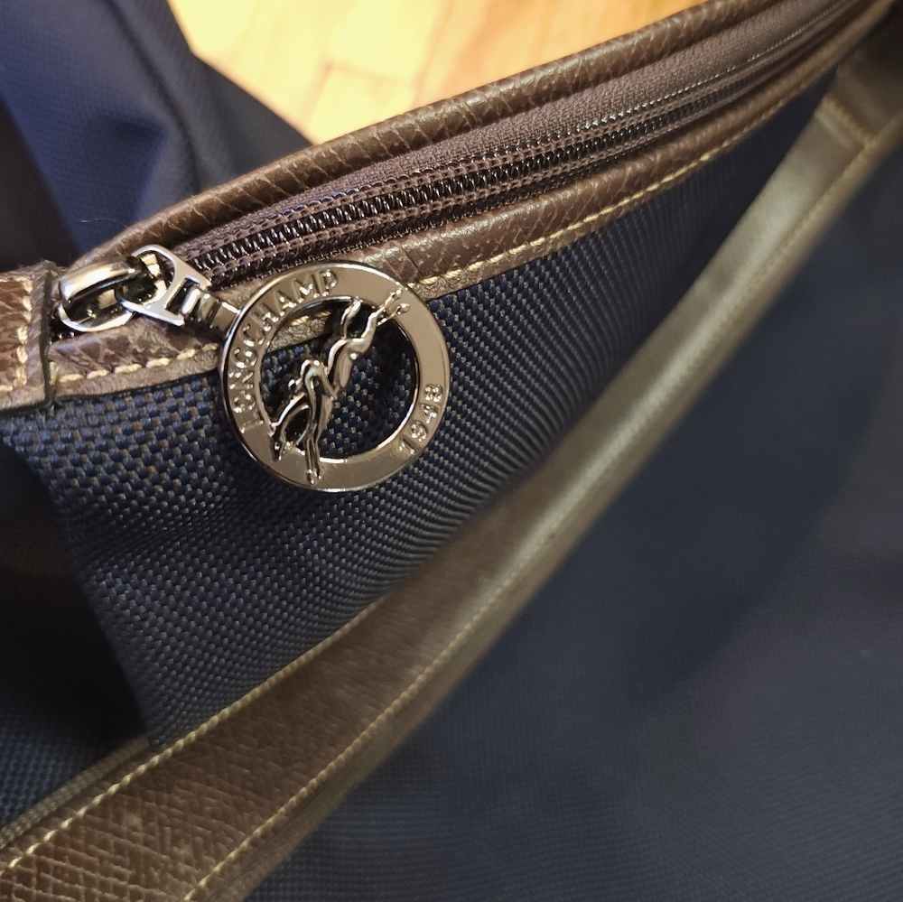Longchamp Boxford Travel Duffle Bag XL Blue - Picture 8 of 14